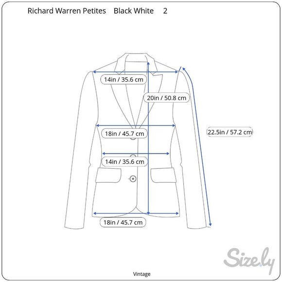 Richard Warren Petites Vintage Floral Print Long-Sleeve Tie Neck Peplum Blazer 2 - Picture 8 of 11